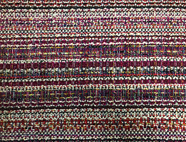 Multi Color Lined - French Tweed - 150 cm Wide.