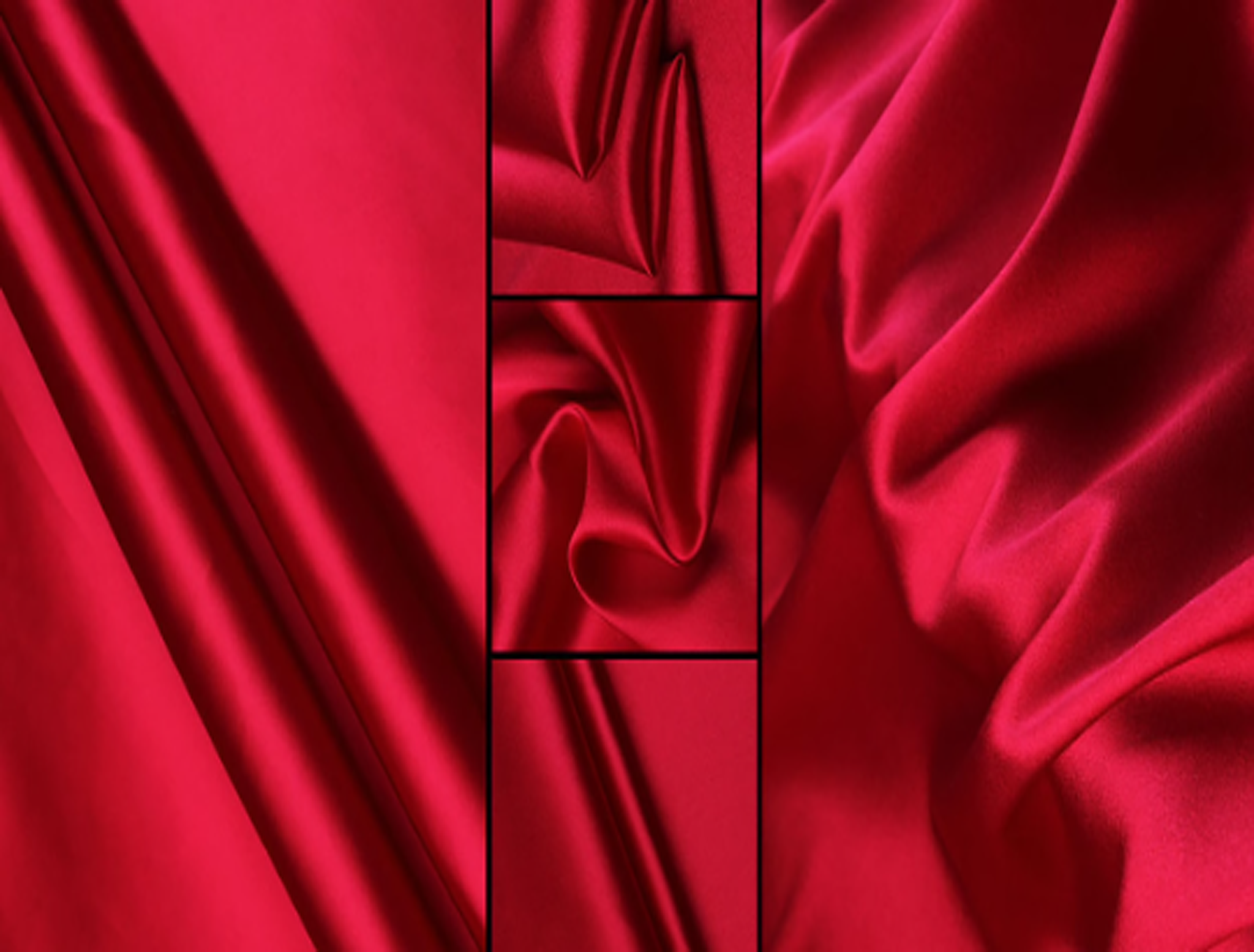 Red Stretch Duchess Silk Satin - Mulberry Silk - 108 cm Wide.