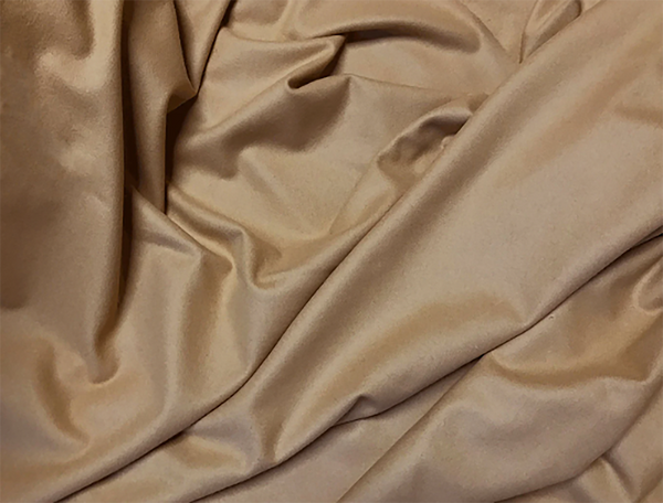Honey Color - Italian Wool Cashmere - 140 cm Wide.